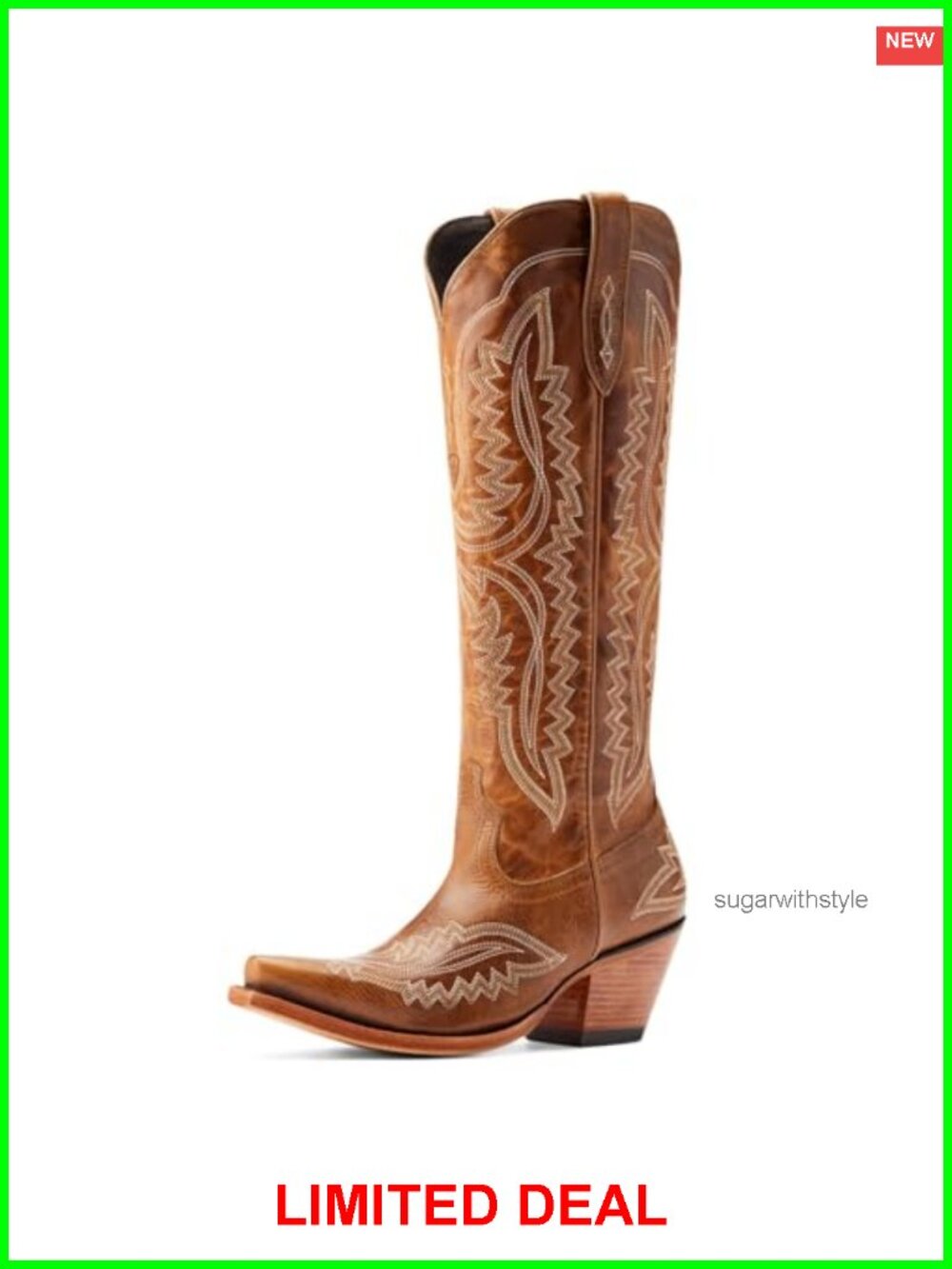 Casanova X Toe Western Boot Premium Full Grain Leather 16" Shaft